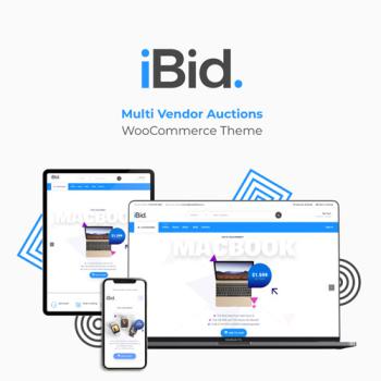 iBid – Multi Vendor Auctions WooCommerce Theme Edeson Digital Store
